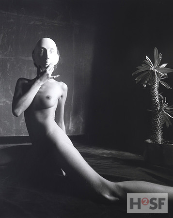 Edition Karin Szekessy_Motiv 10_Mit Palme und weißer Maske, 1979