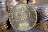 Euro und Drachme
