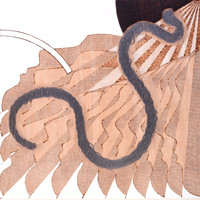Baumert_Eva_Facing the Worm-50x50