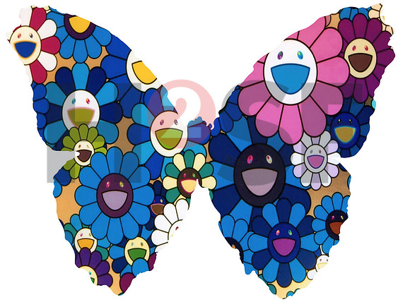 BUTTERFLY 06_Murakami blau