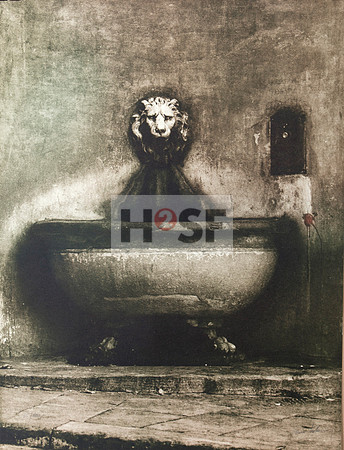 Lichtdruck, Römische Badewanne, 1967