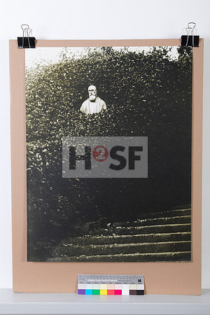 Lichtdruck, Florentinische Büste, 1967, Rom