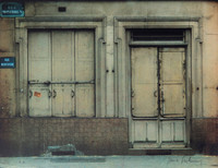 Mappe Pariser Zeichen, Rue Montbrun, 1977, 30x40 cm