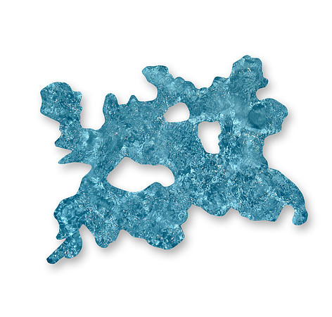 43_Amorphes Blau IV