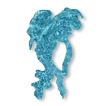 42_Amorphes Blau III