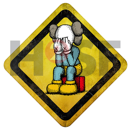 Road Sign 05_KAWS