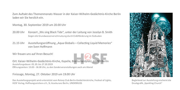 Einladung Ausstellung Aqua Globalis_Gedächtniskirche backside