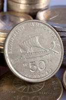 Euro und Drachme