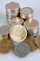 Euro und Drachme
