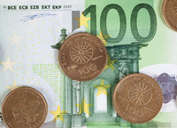 Euro und Drachme