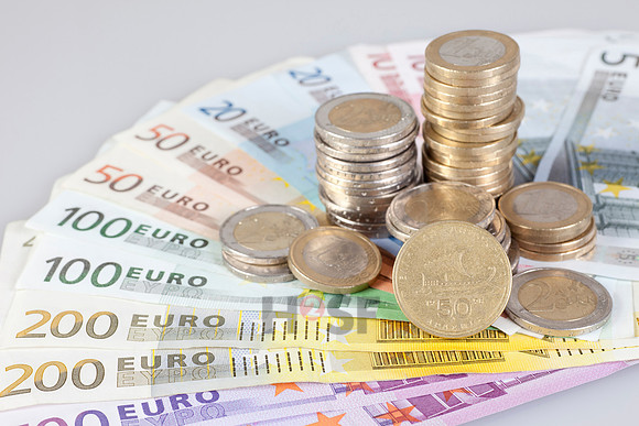 Euro und Drachme