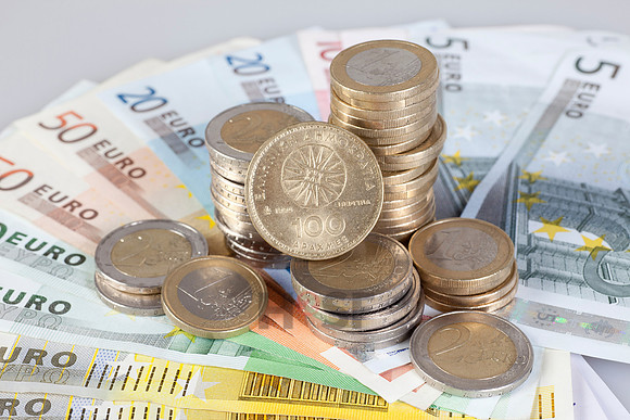 Euro und Drachme