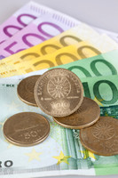 Euro und Drachme